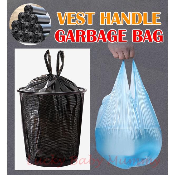 100pcs 46*60cm Handle Breakpoint Rubbish Bags