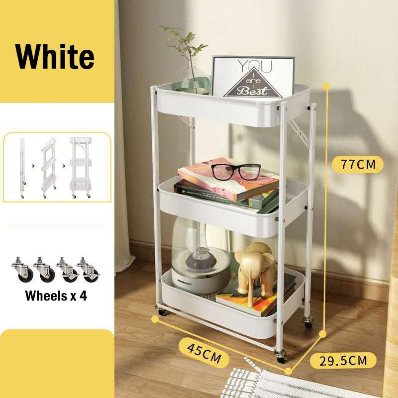 Multi-Purpose Movable Trolley with Handle