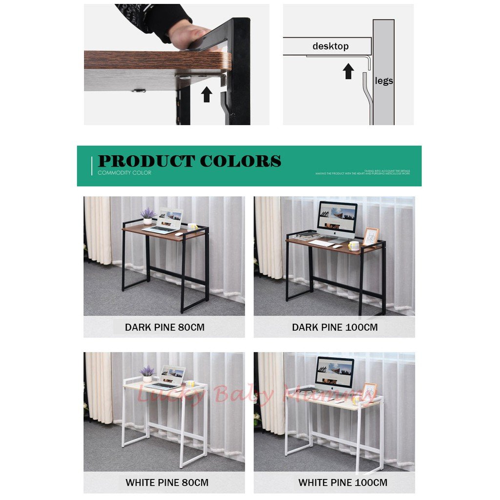 Type A Foldable Computer Table/ PC Desk