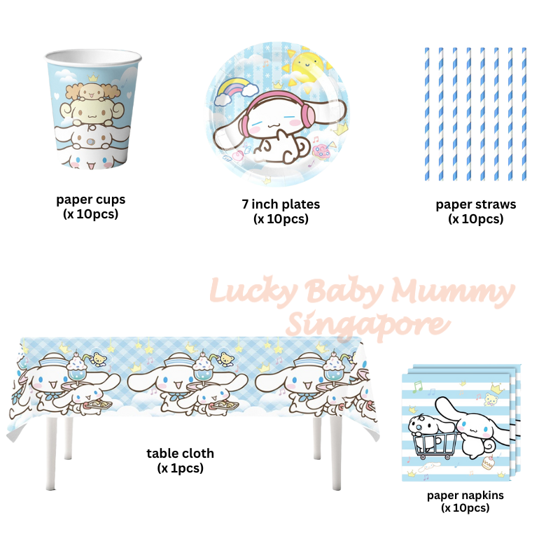 Cinnamoroll Party Supplies SET