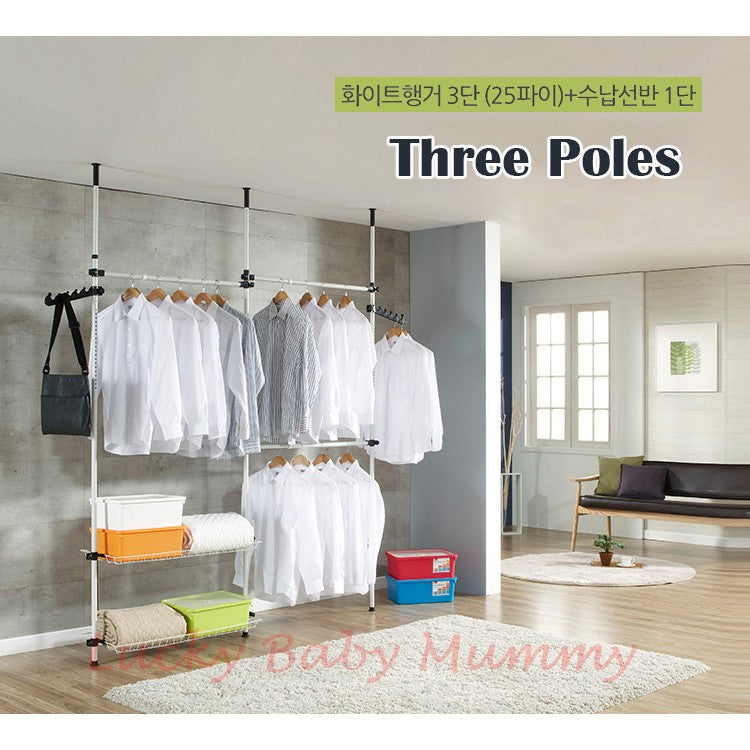 Korean Standing Clothes Rack