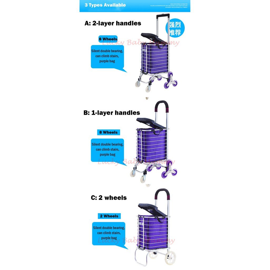 Foldable Shopping Trolley