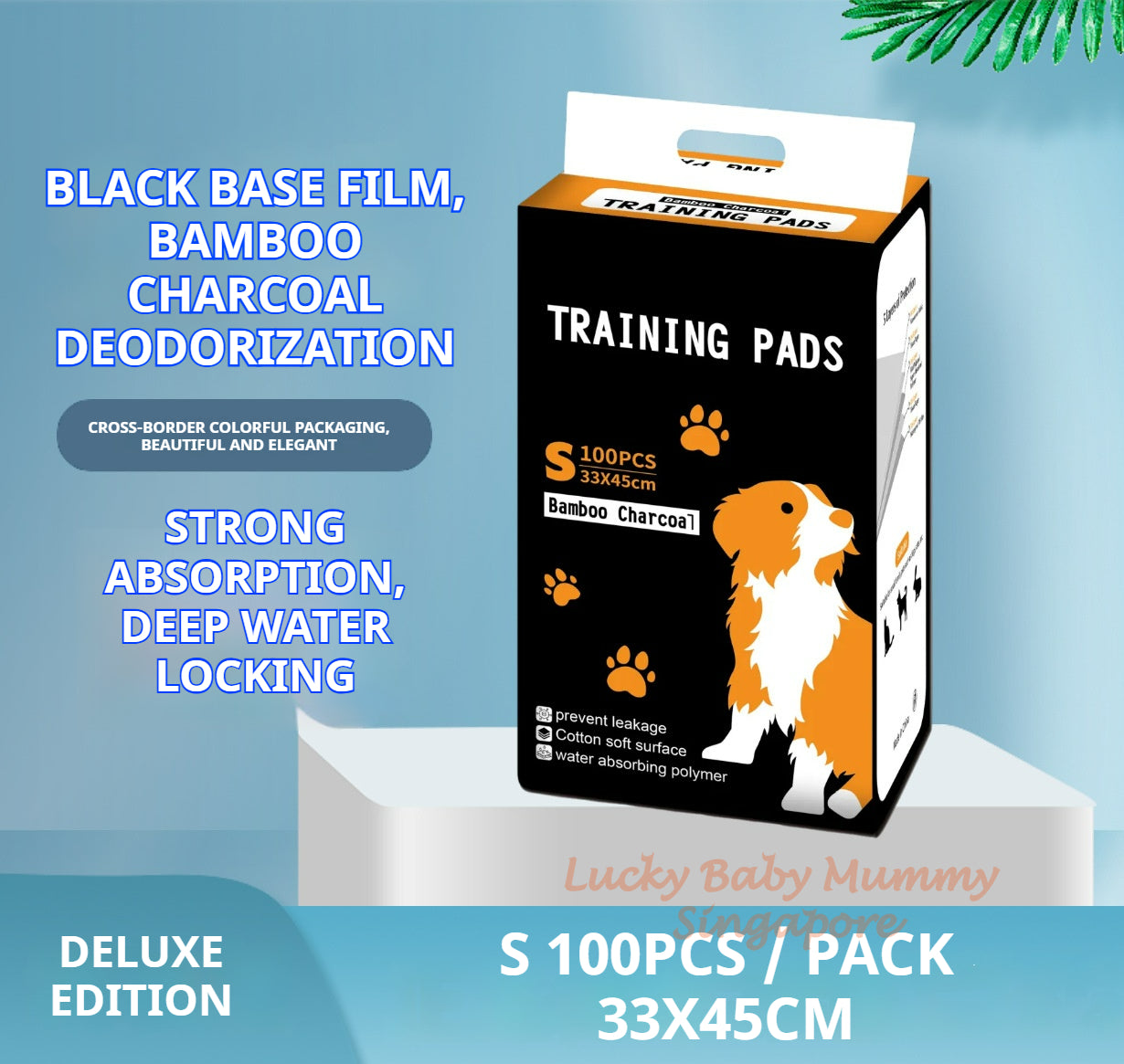 Charcoal Absorbent Dog Pee Pad Training Pad