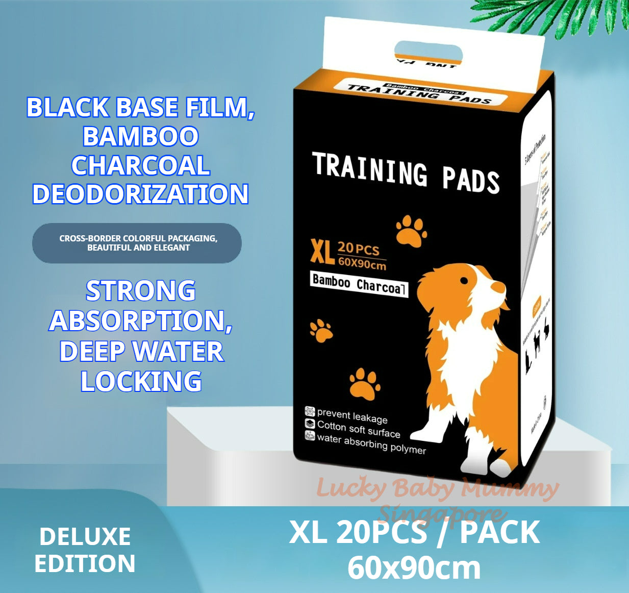 Charcoal Absorbent Dog Pee Pad Training Pad