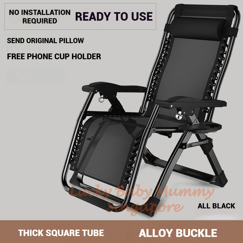 Portable Reclining Foldable Chair
