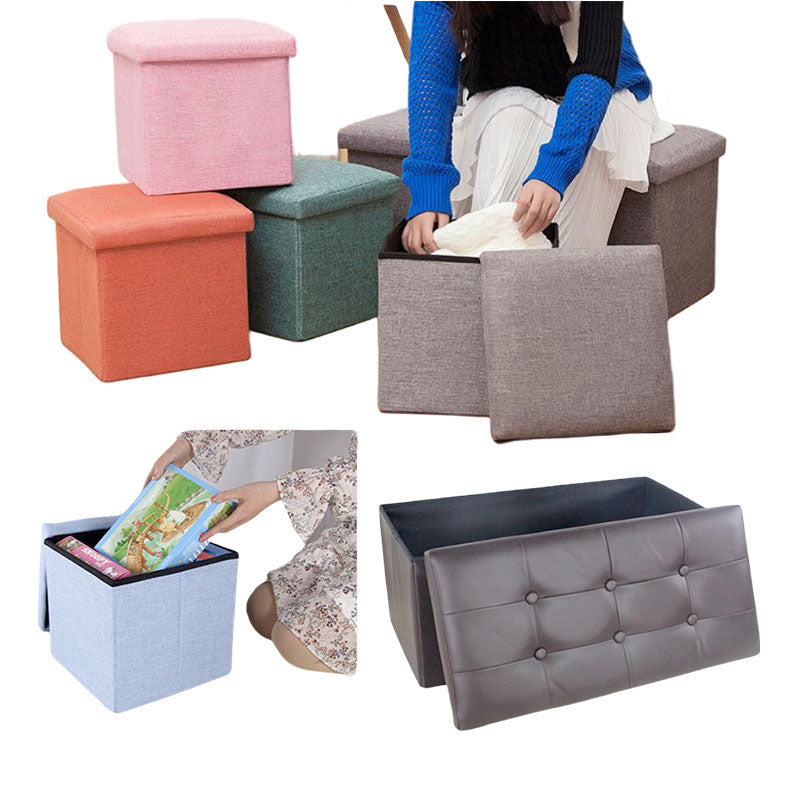 Foldable Storage Stools