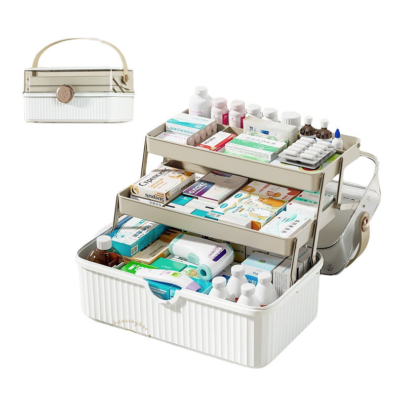 Minimalist First Aid Clear Storage Box