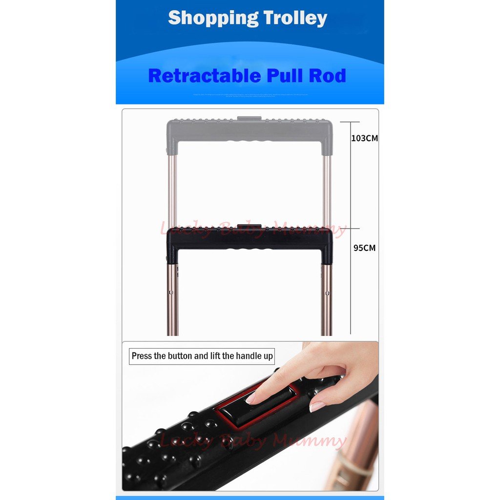 Foldable Shopping Trolley