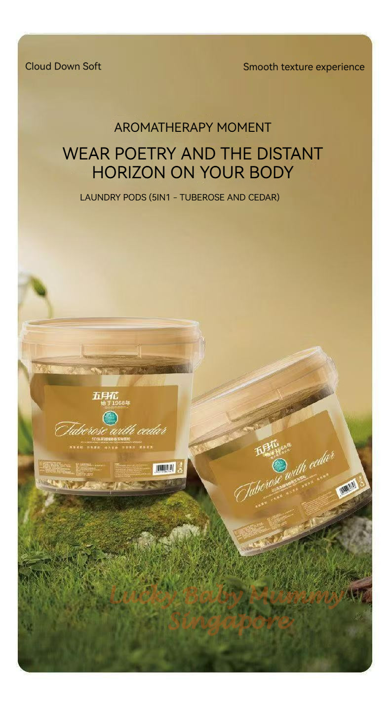 【140pcs】Mayflower 5-in-1 Laundry Pods