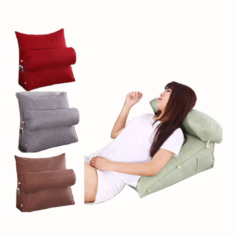 Ergonomic Wedge Cushion Pillow Bedding