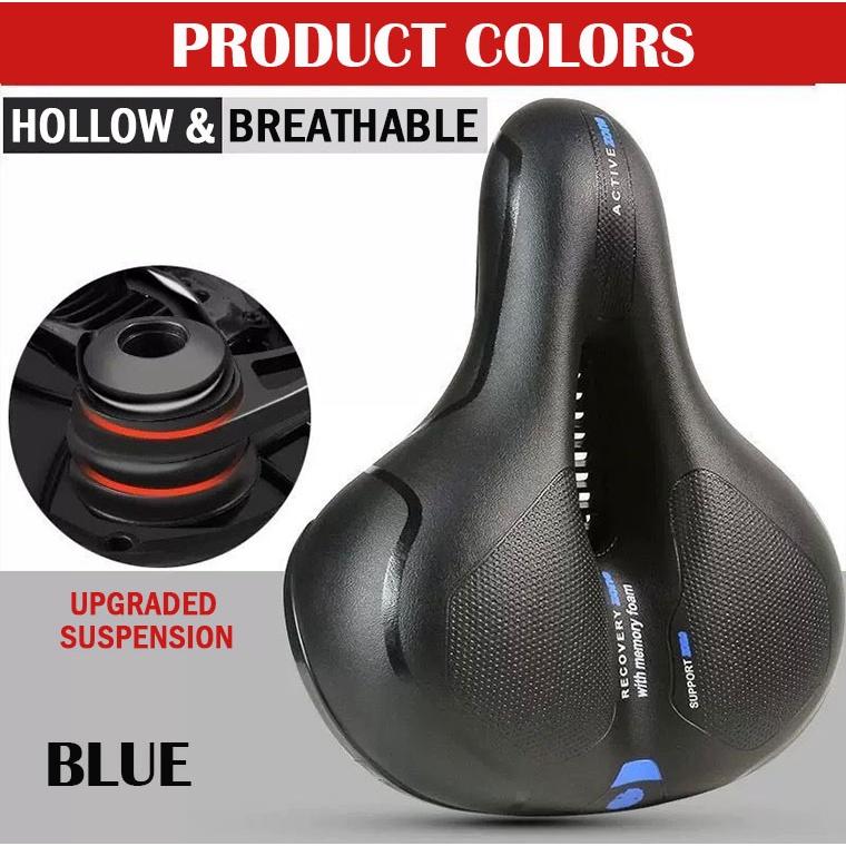 Damping Soft Bicycle Seat Big Butt Saddle Mountain Bike Seat