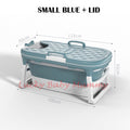 Small Blue + Lid