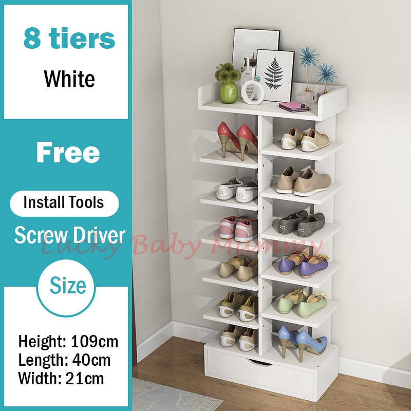 D285 Doorway double column Shoe Rack