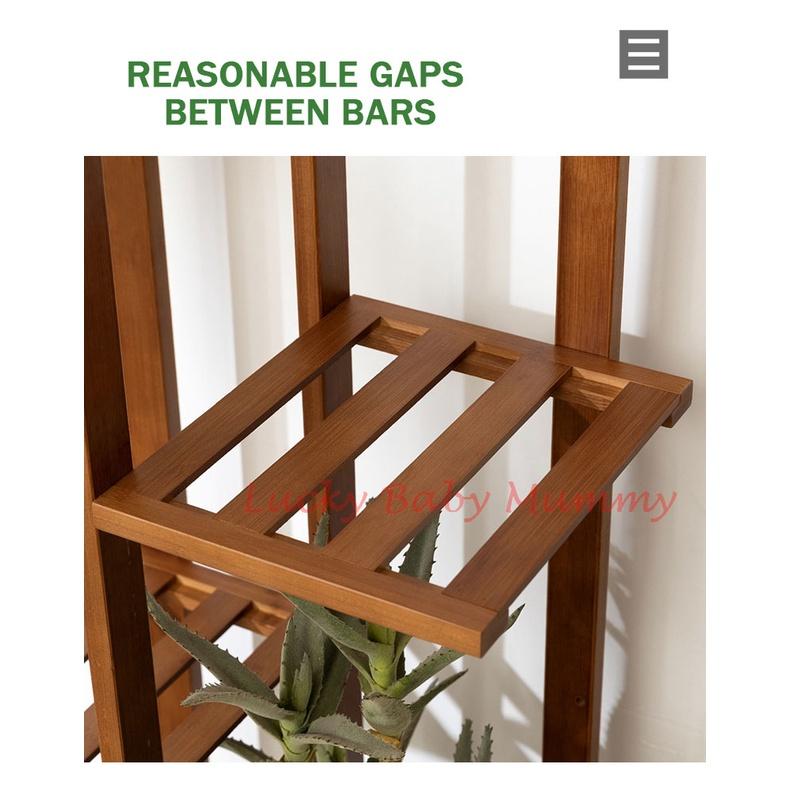 【Type B】Multi Layer Tier Bamboo Plant Rack