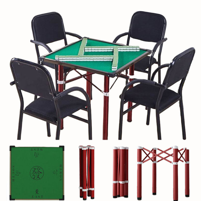 Super Stable Mahjong Table with Stainless Steel Legs