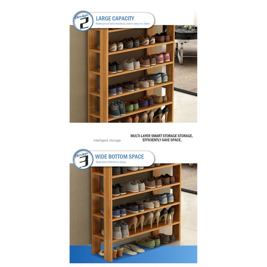 L20 Wooden Shoe Rack