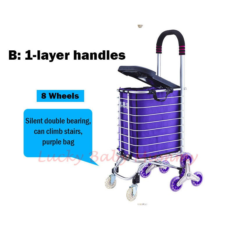 Foldable Shopping Trolley