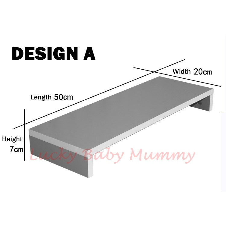 Wooden Monitor Stand Rack