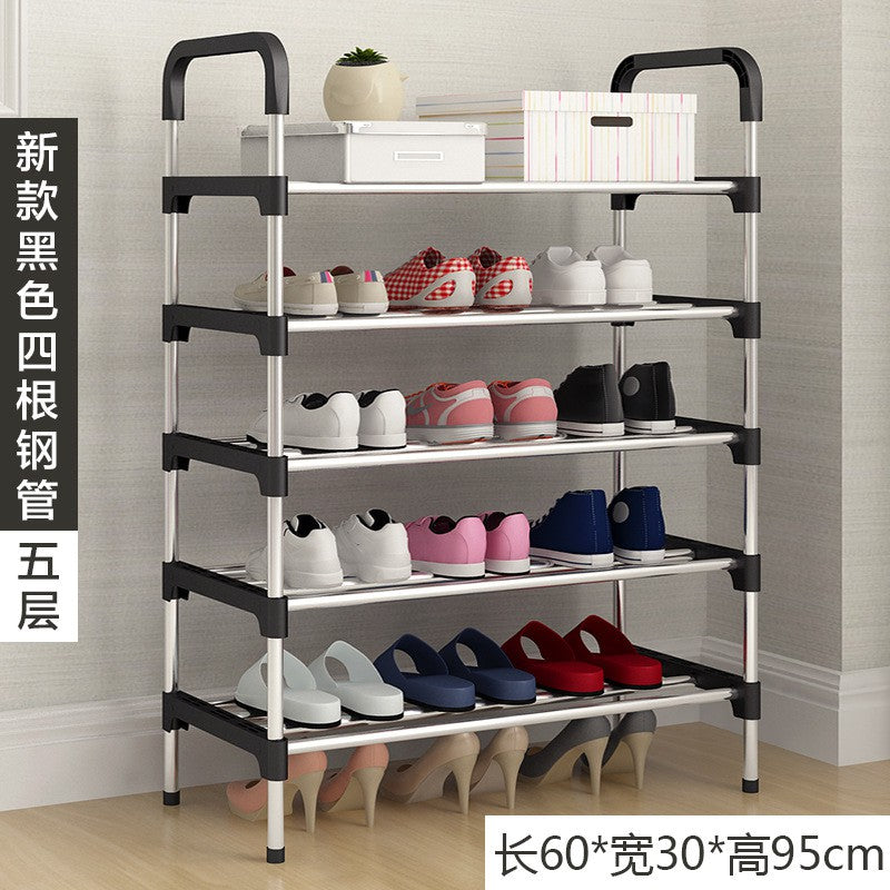 4 Tier / 5 Tier / 6 Tier TITAN Steel Shoe Rack