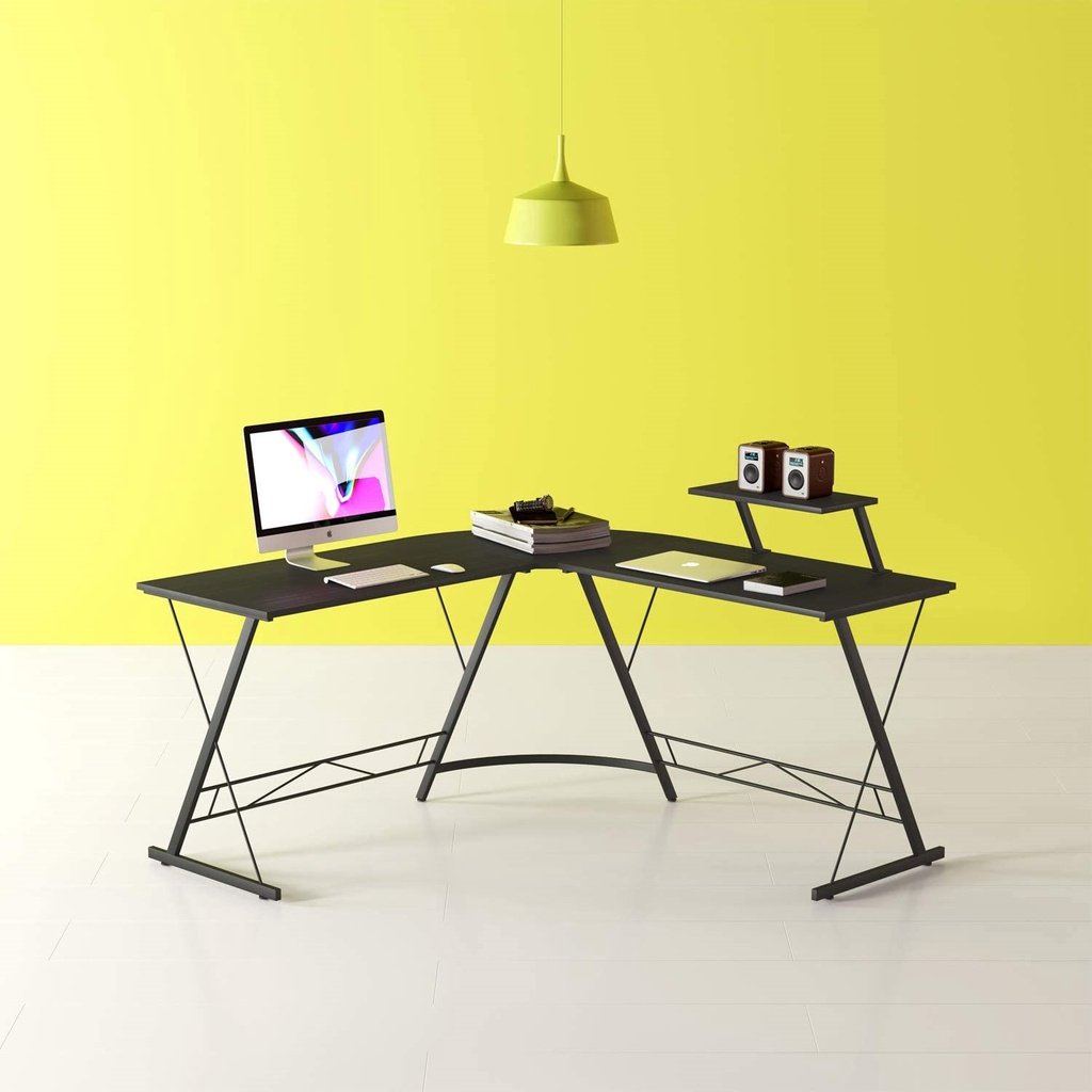 Computer Table L Shape Model Type B Corner L Shape Computer Study Table