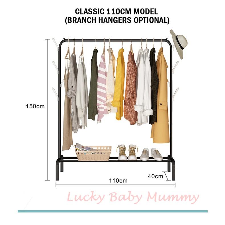 Sturdy Standing Clothes Rack Drying Rack Clothes Hanger