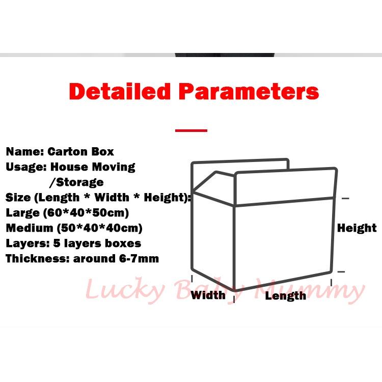 Carton Box【5 Layers Thick】