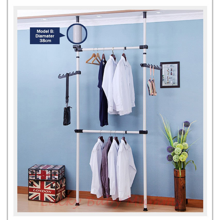 Korean Standing Clothes Rack