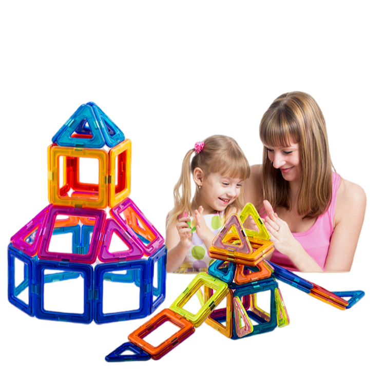 3D Magnetic Building Blocks