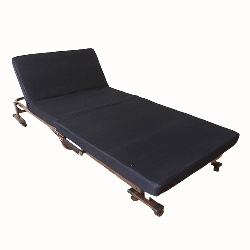 Japanese Metal Foldable Single Bed With Mattress