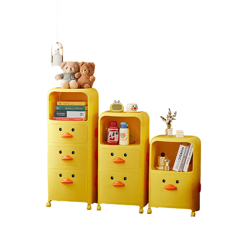 YM518 Yellow Duck Multilayer Storage Shelf Rack