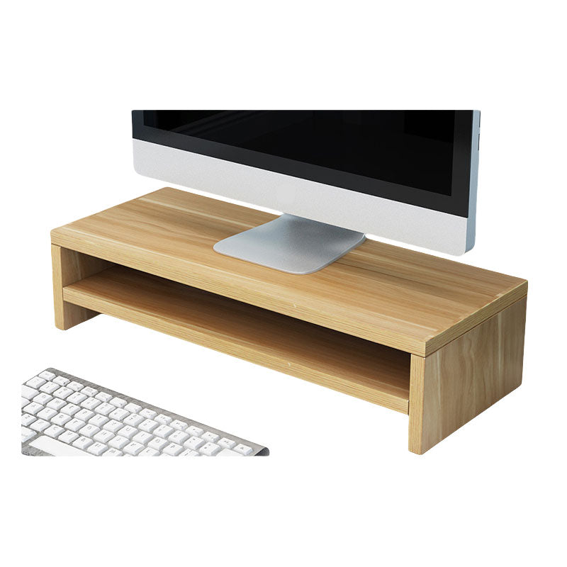 Wooden Monitor Stand Rack