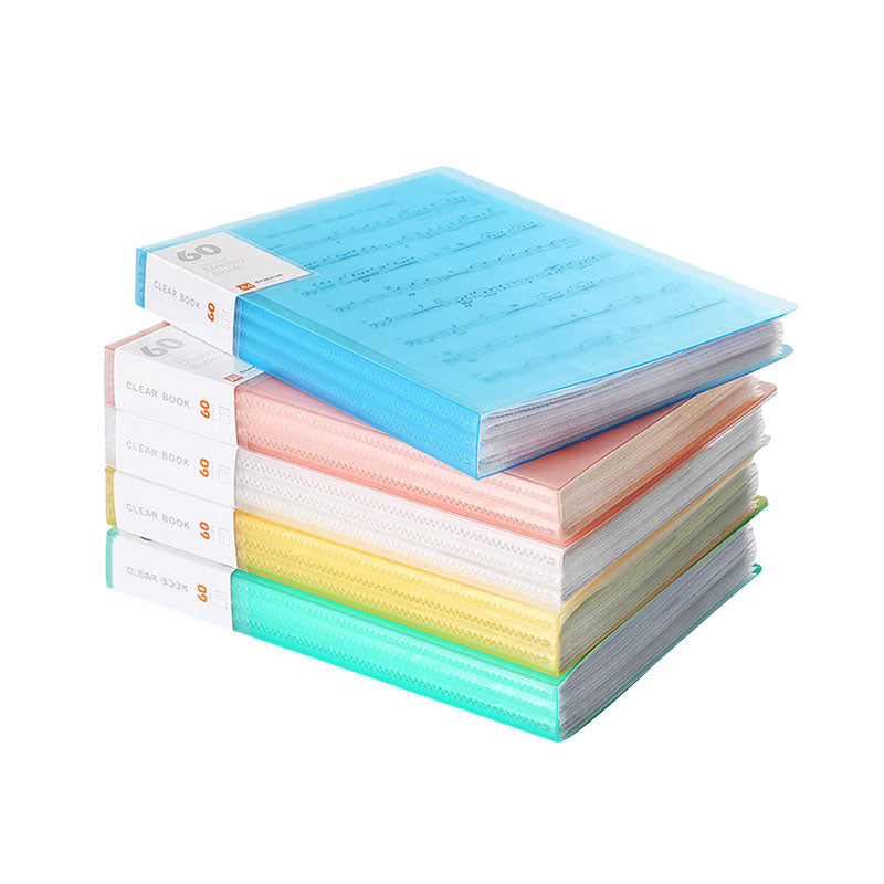 A4 Pocket Plastic File Folder