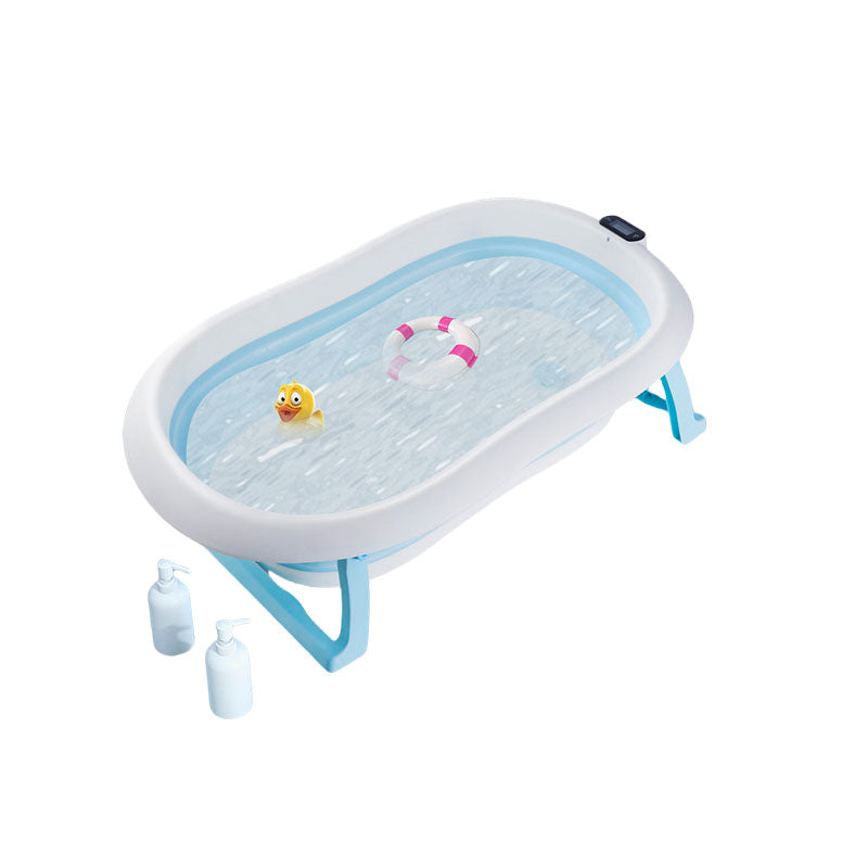 Foldable Baby Bathtub With Thermometer