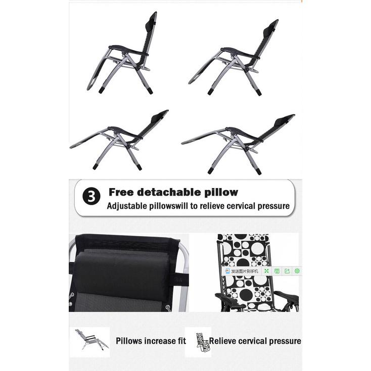 Portable Reclining Foldable Chair