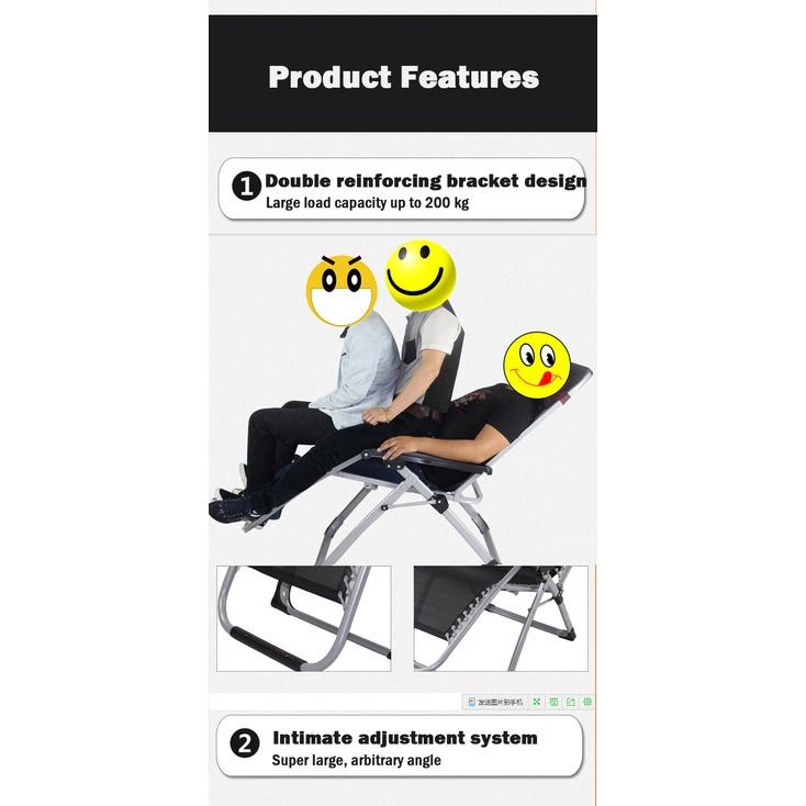 Portable Reclining Foldable Chair