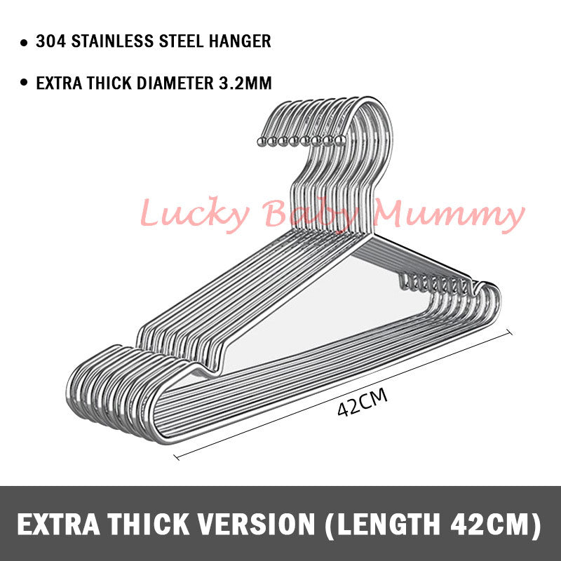 304 Stainless Steel Clothes Hanger / Metal Hangers