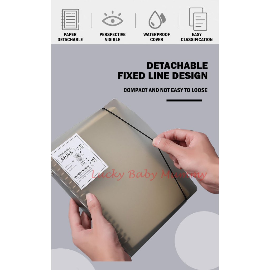 A4/B5/A5 Loose Leaf Binder