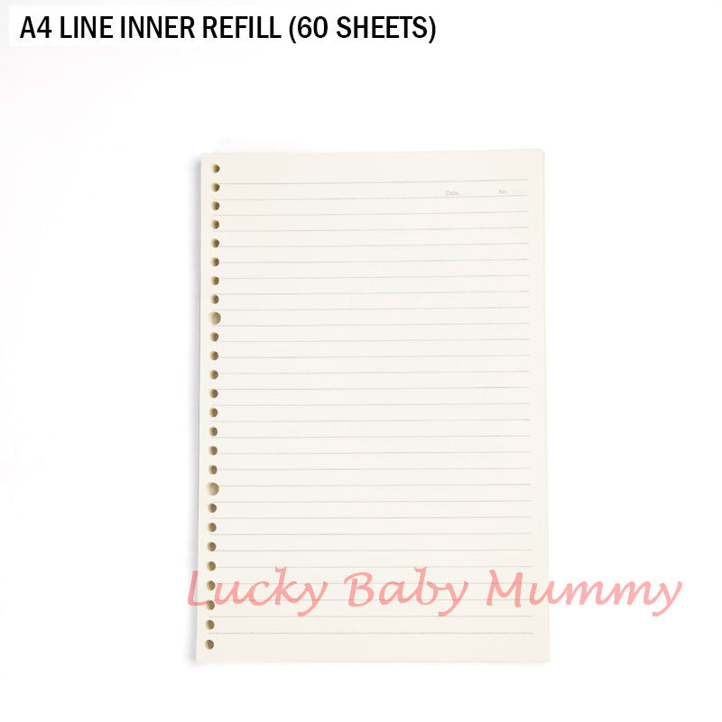 A4/B5/A5 Loose Leaf Binder