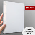 4 Ring- Transp White