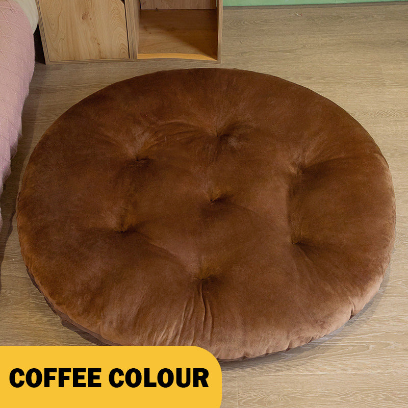 Large Round Seat Chair Cushion Cover Sofa Office Pillows Mat Pad