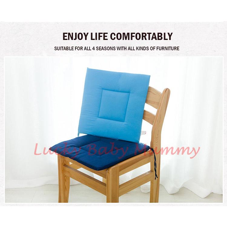 Square Seat Chair Cushion Cover Sofa Office Chair Non-slip Mat Pad