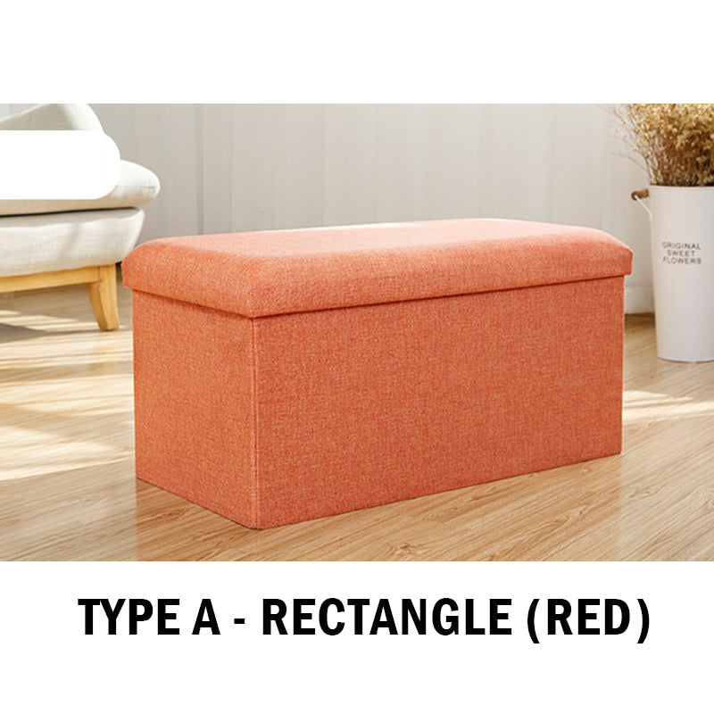 Foldable Storage Stools