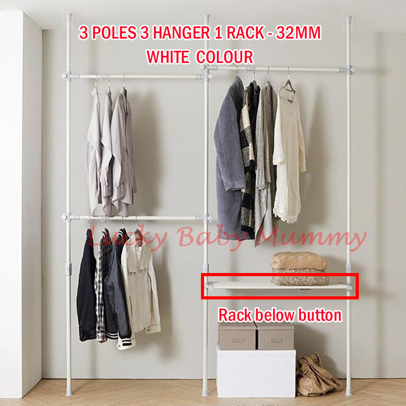 Korean Standing Clothes Rack