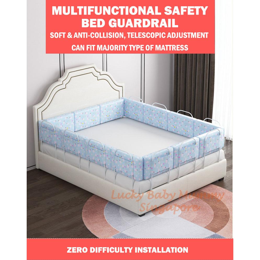 Soft Cushion Baby Bed Fence