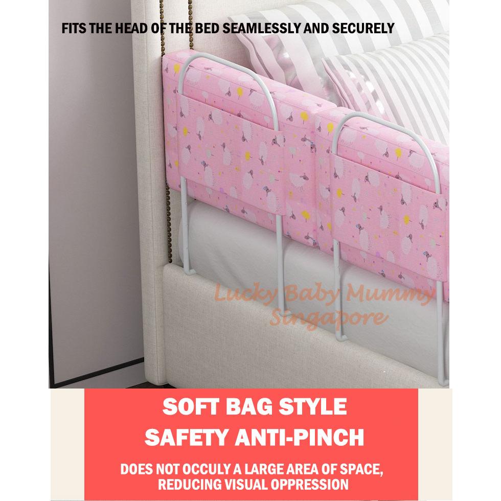 Soft Cushion Baby Bed Fence