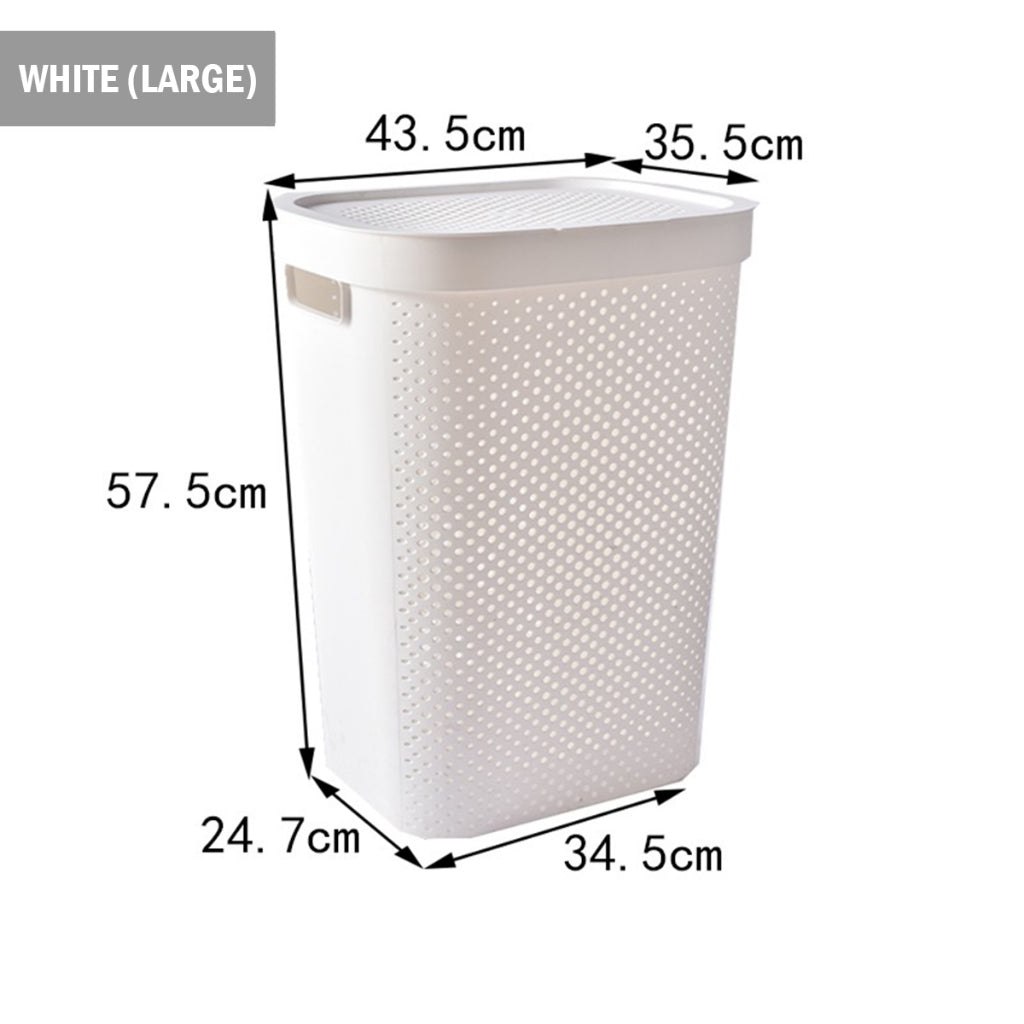 Laundry Basket with Lid