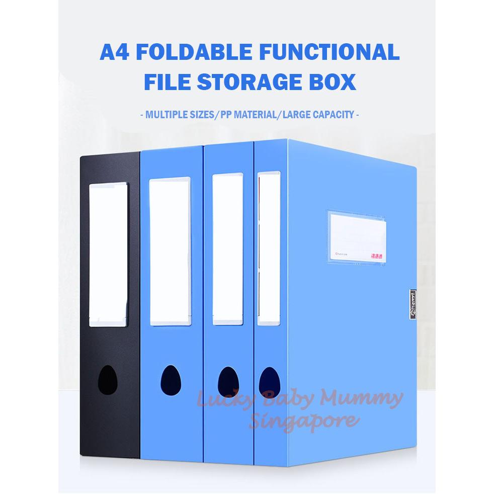 A4 Foldable File Storage Box