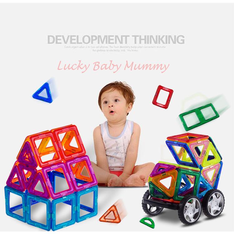 3D Magnetic Building Blocks