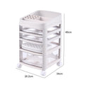 White - 4 Tiers