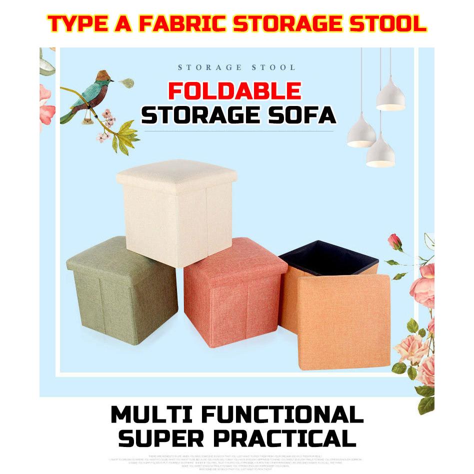 Foldable Storage Stools